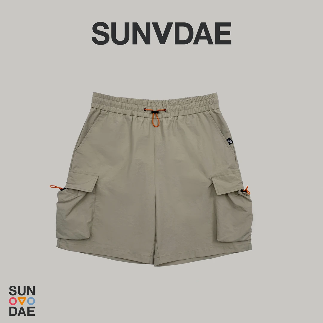 SUNVDAE工装休闲短裤五分裤薄款