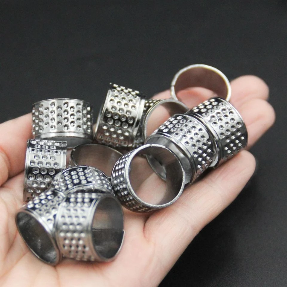 加厚顶针老式家用手缝十字绣顶针箍顶针器缝补抵戒