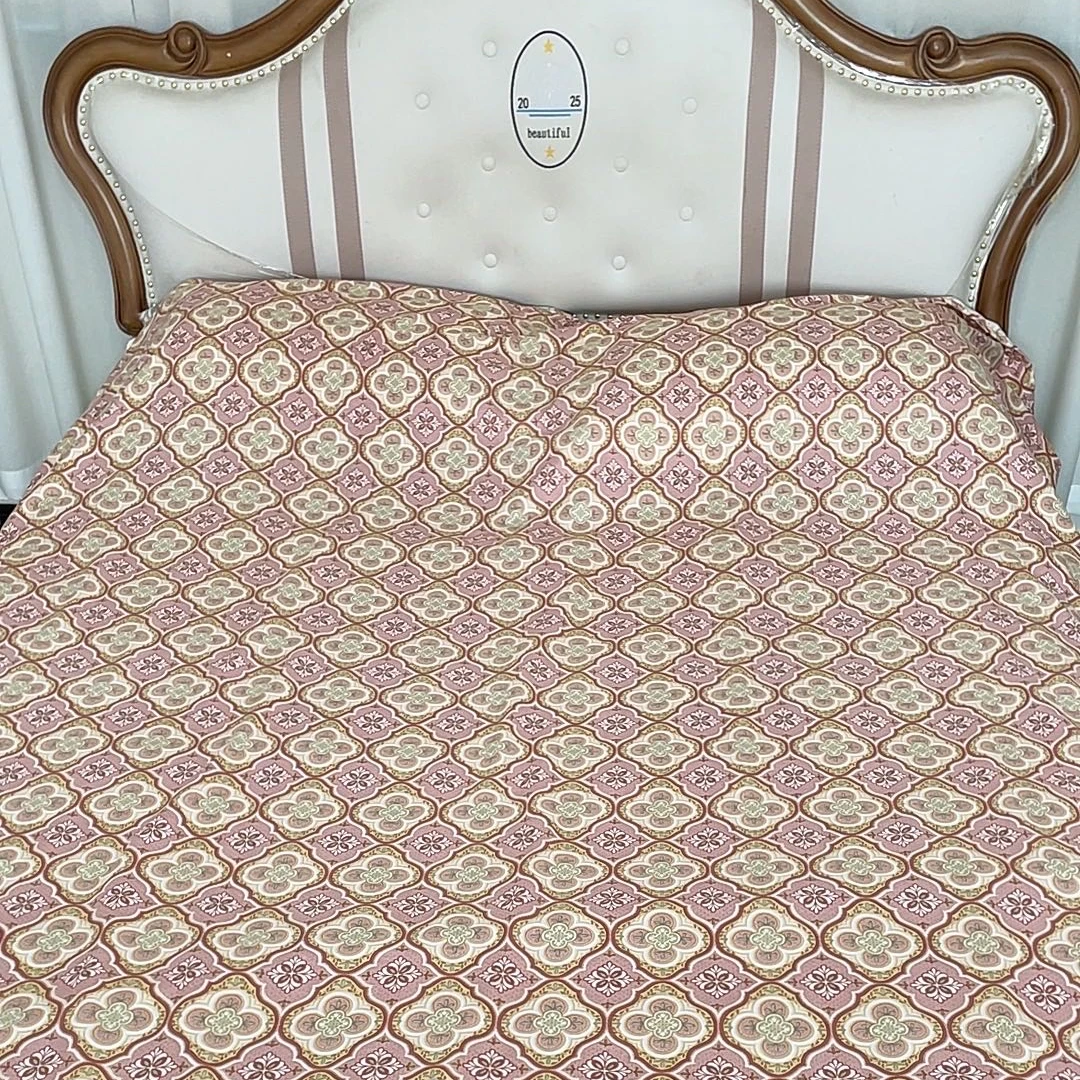 高支高密加厚有氧双层纱床单