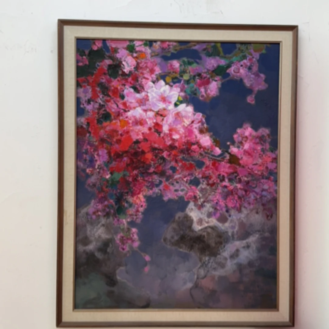 苏隆穆老师原创油画作品《春》