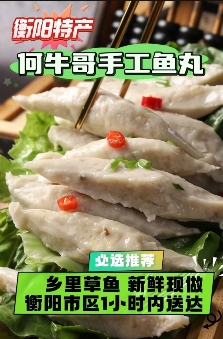 乡里草鱼丸衡阳特产