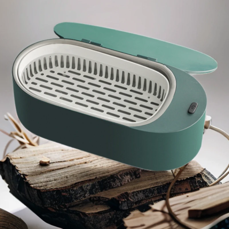 便携式超声波清洗机小型家用高功率眼镜珠宝首饰假牙全自动清洗器