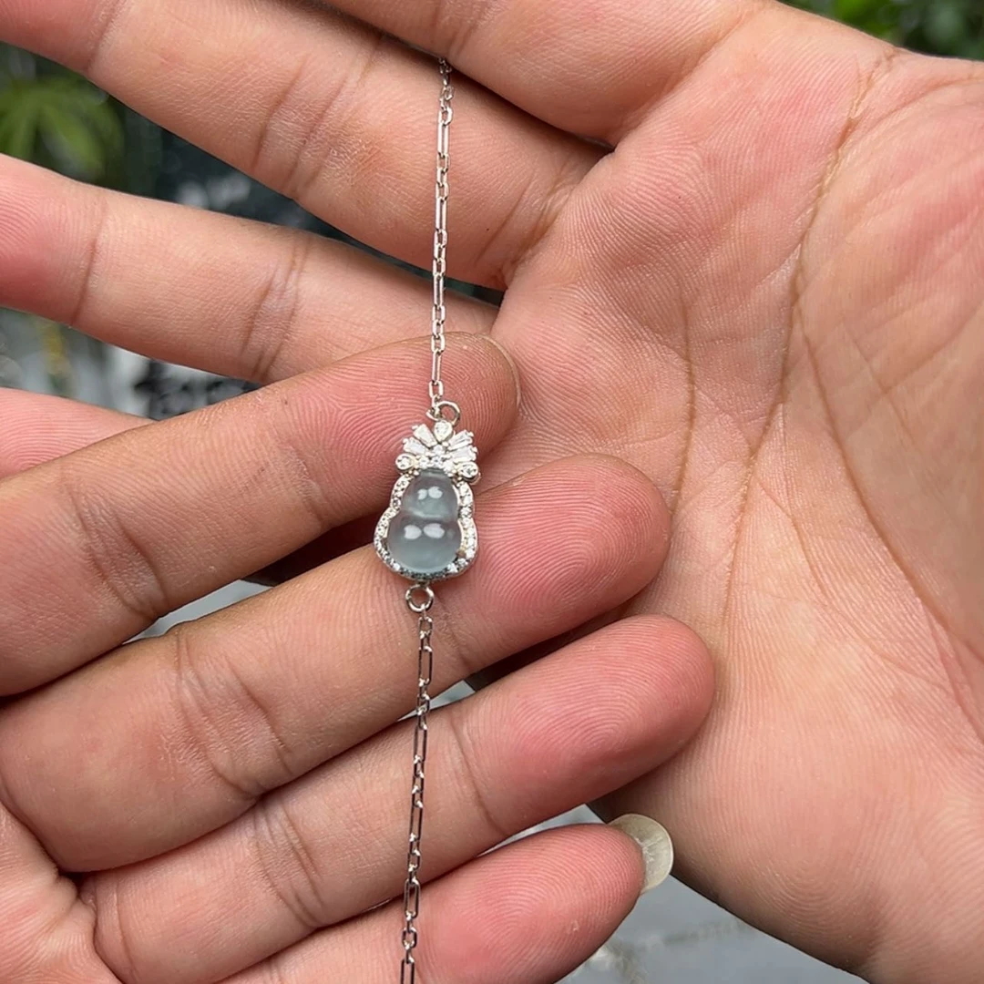 【闪购商品】翡翠吊坠(不含链)未镶嵌哟**哟葫芦