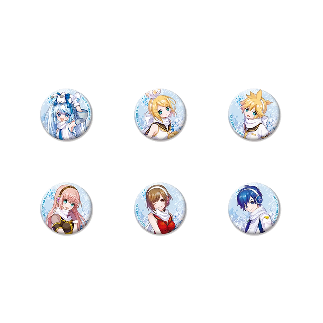 【bilibili潮流直播预售】VOCALOID初音未来雪未来nanna 角色徽章