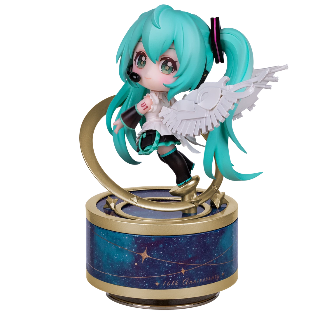 哔哩哔哩 擎苍 VOCALOID 初音未来 16周年 八音盒 Q版手办