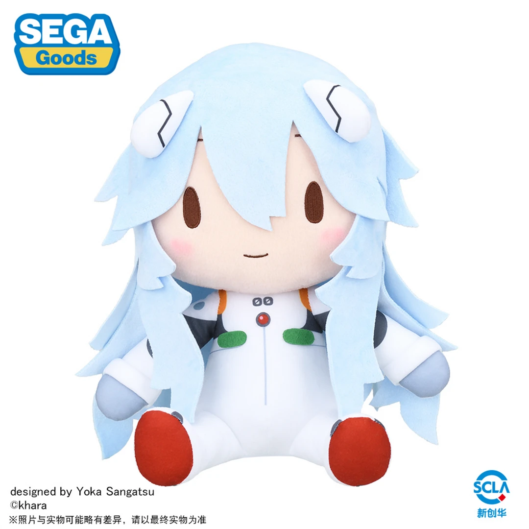 【7折拿下】世嘉 新世纪福音战士 绫波零 Fuwa Petit L毛绒玩偶