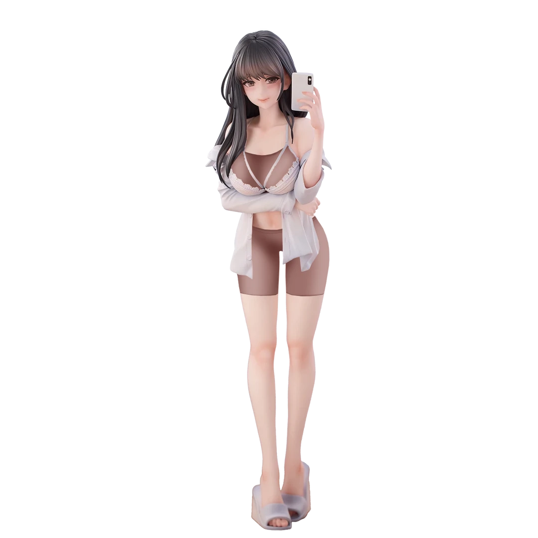 【直播预售】KAWA DESIGN hitomio拾六原画 自拍少女 1/6 比例手办