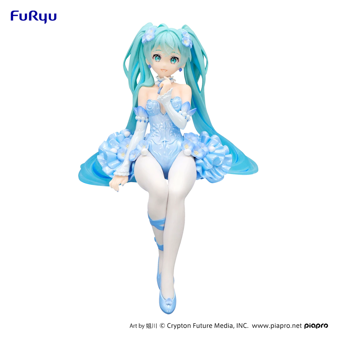 【bilibili】泡面压 初音未来 粉蝶花仙子蓝色Ver. 景品手办