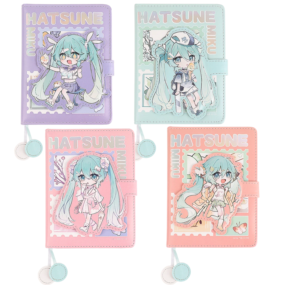 【bilibili预售】初音未来手账本一起去郊游系列A6本加厚学生日记本