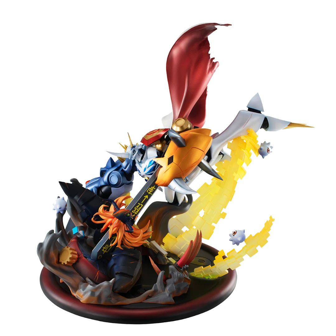 MegaHouse G.E.M. 数码暴龙大冒险 奥米加兽VS迪亚波罗兽 手办
