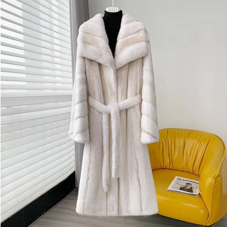 进口丹麦短款可翻可立皇冠天鹅绒短二母貂长款复古气质时尚女外套