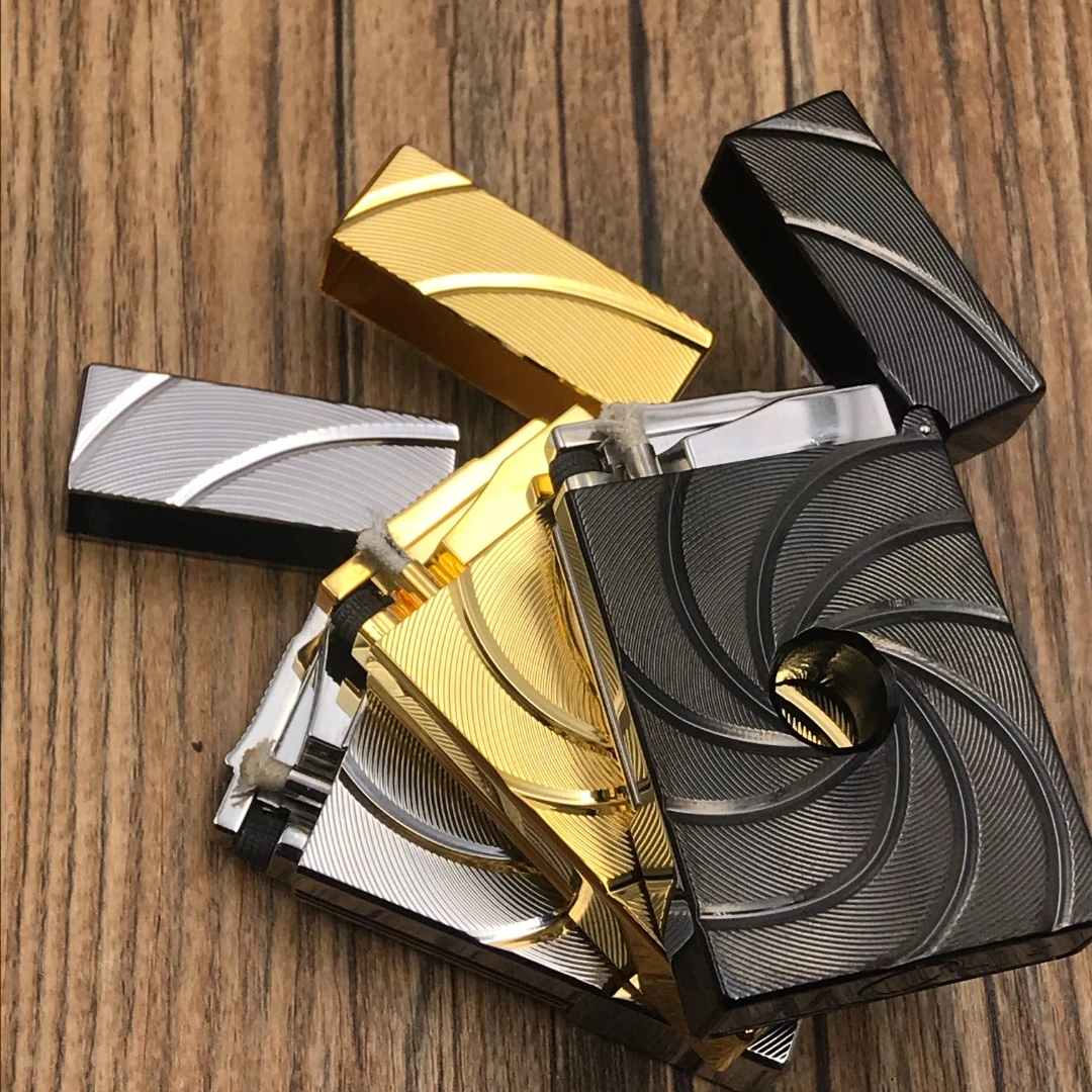 战壕邦德007同款镂空侧滑朗声打火机