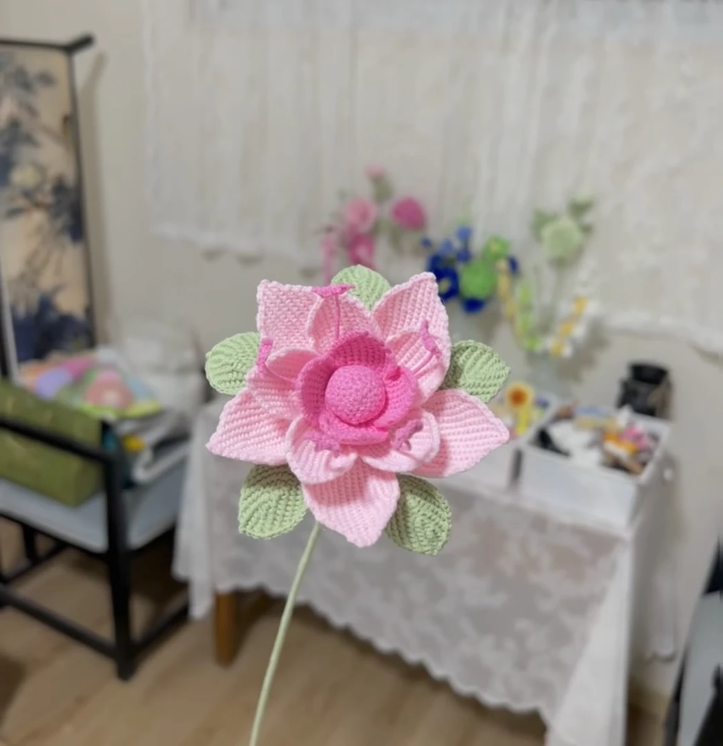 精品毛线钩织工艺钩织花