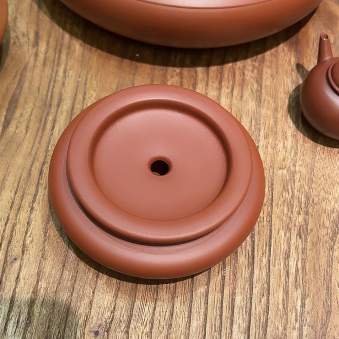 【闪购商品】开片朱泥壶承10cm