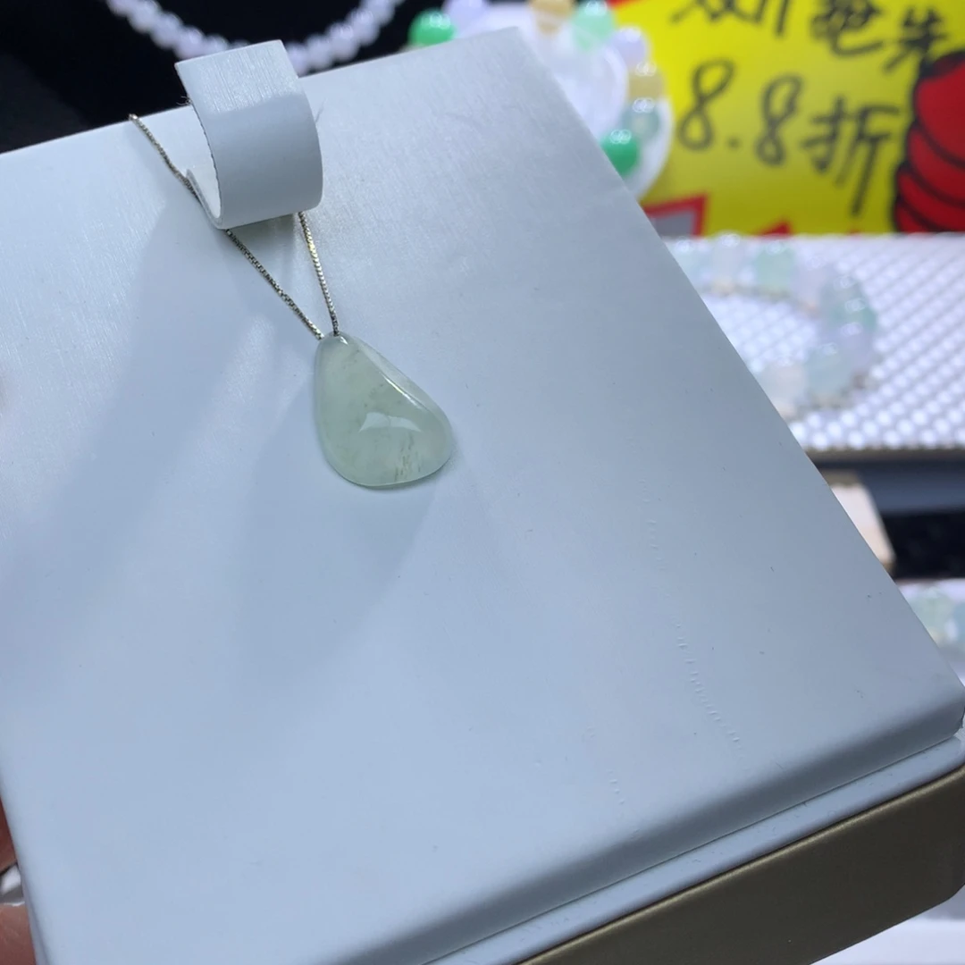 翡翠散珠福瓜吊坠（不含链