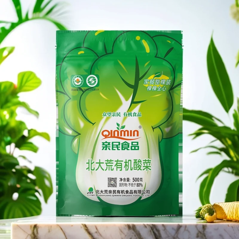 Qinmin/亲民食品酸菜棵500g*1