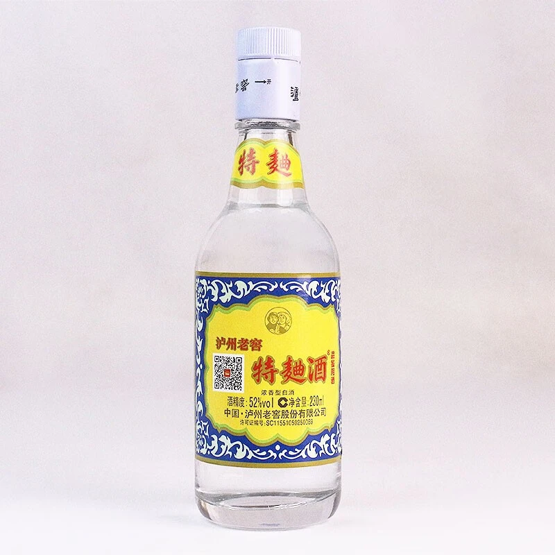 泸州老窖60版特曲 小酒品鉴装浓香型白酒【酒水节】52度230ml