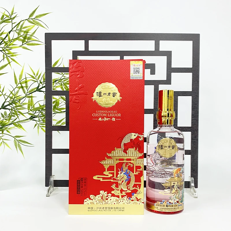 泸州老窖【无上龙门·福】高度浓香白酒1瓶装【Z】酒水节52度500ml