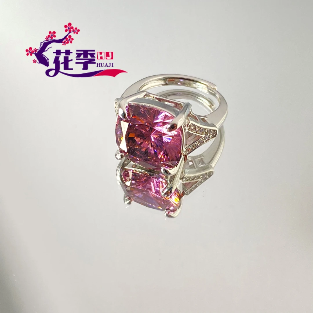 【花季】 原创高级泫雅紫强荧光戒指WDA127