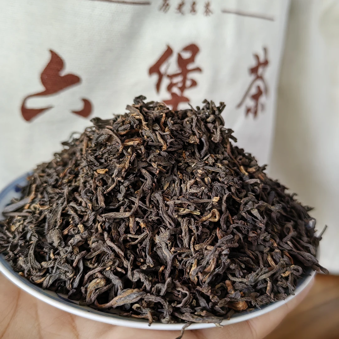 高香型【2018年.栀香】栀子六堡茶六堡适合冷泡甜如蜜花香馥郁