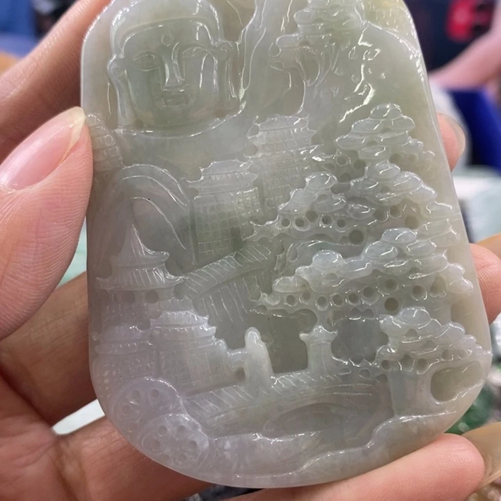 翡翠吊坠(不含链)未镶嵌