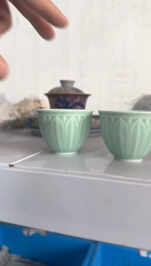 【闪购商品】杯景德镇茶具：孤品对杯