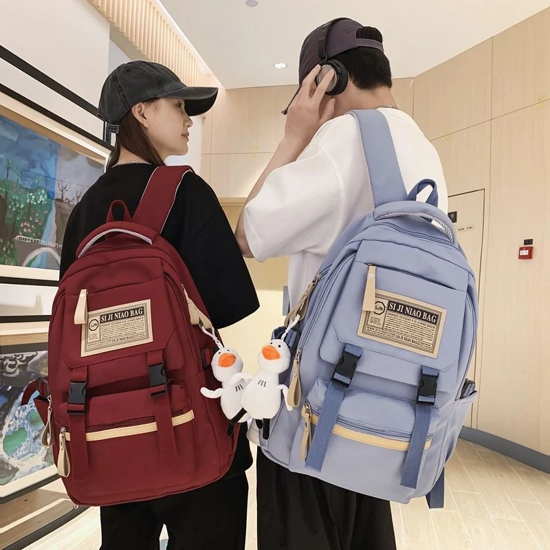 书包少女原宿初中生高中生大学生百搭森系潮流大容量双肩背包