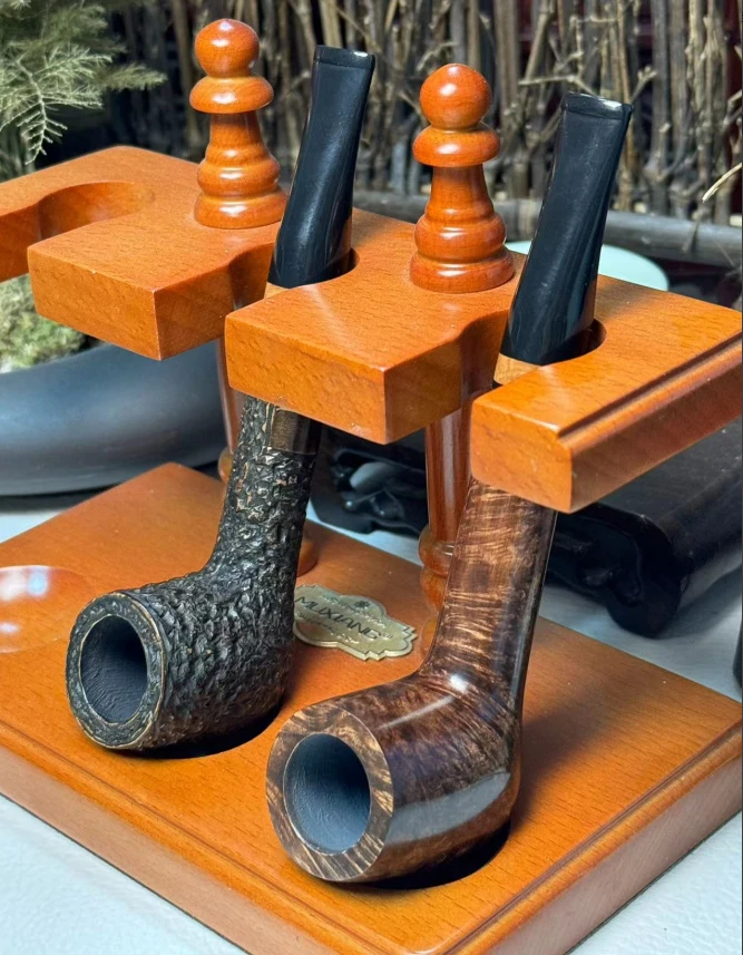 26纯手工石楠木烟斗