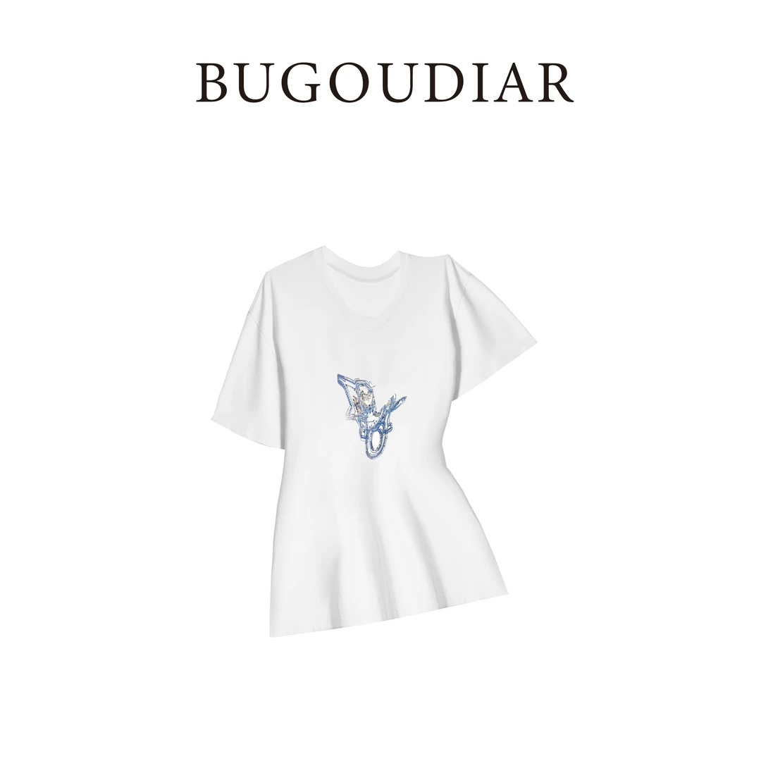 百搭潮T恤夏季圆领款休闲经典高品质BU9957