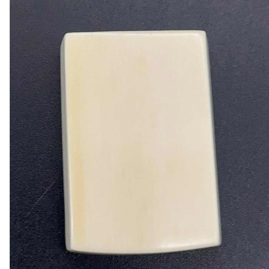 60002精品猛犸牙素牌挂件