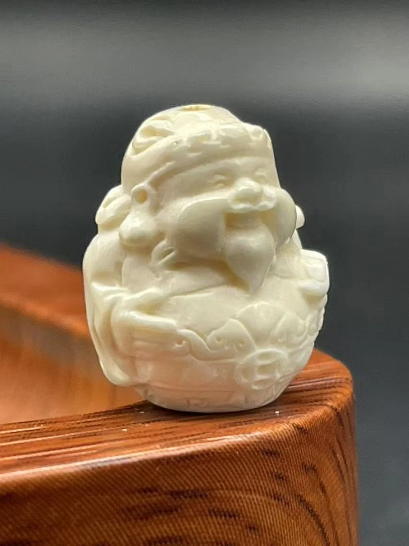 61175精品猛犸牙15*11.8左右财神到配饰