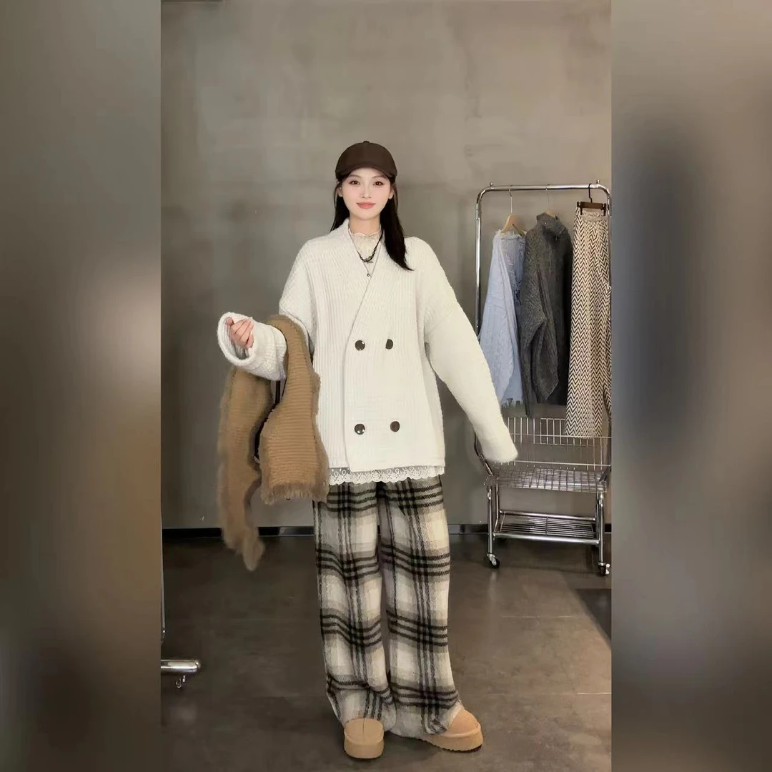 50126毛衣外套慵懒感毛衣开衫外套女