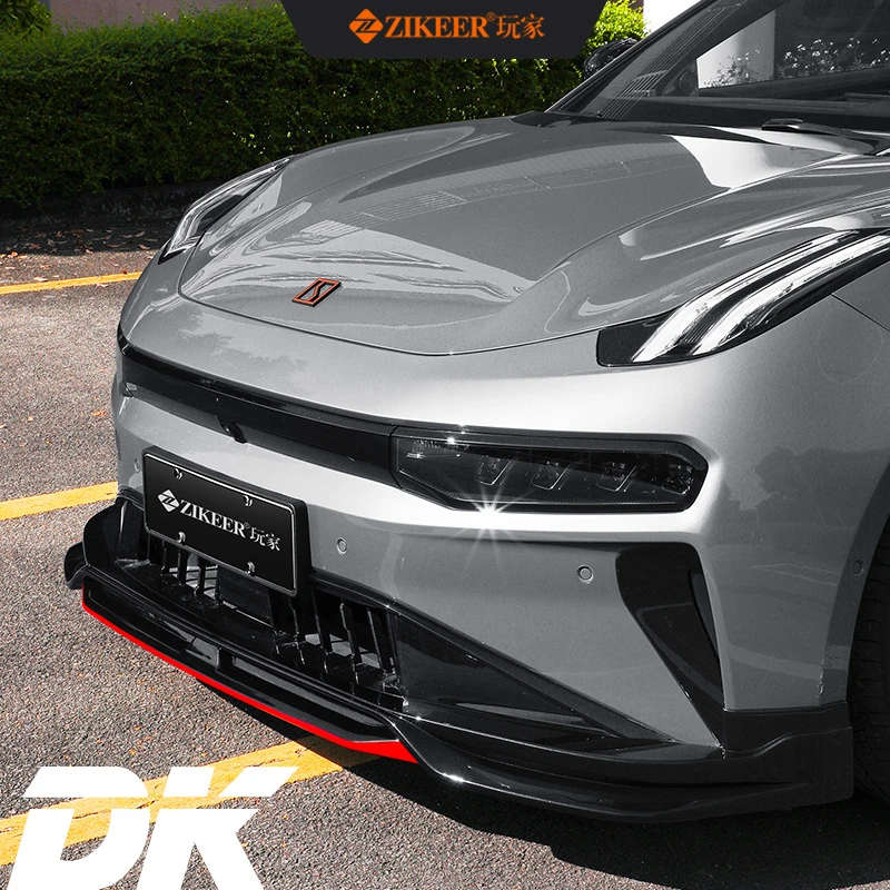 DK适用24-25款极氪001改装运动包围套件ABS前后唇前后铲侧裙外饰