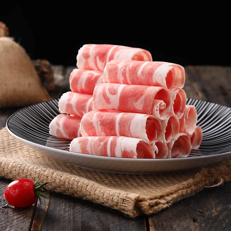 大庄园精品羊肉卷涮火锅新鲜冷冻羊肉片1斤*3调理非原切