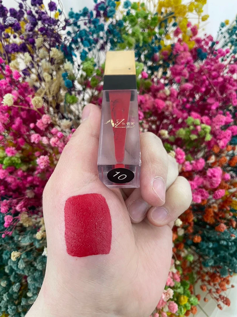 NAZIMKIZ/奈紫密持久保湿中样丝绒滋润唇釉