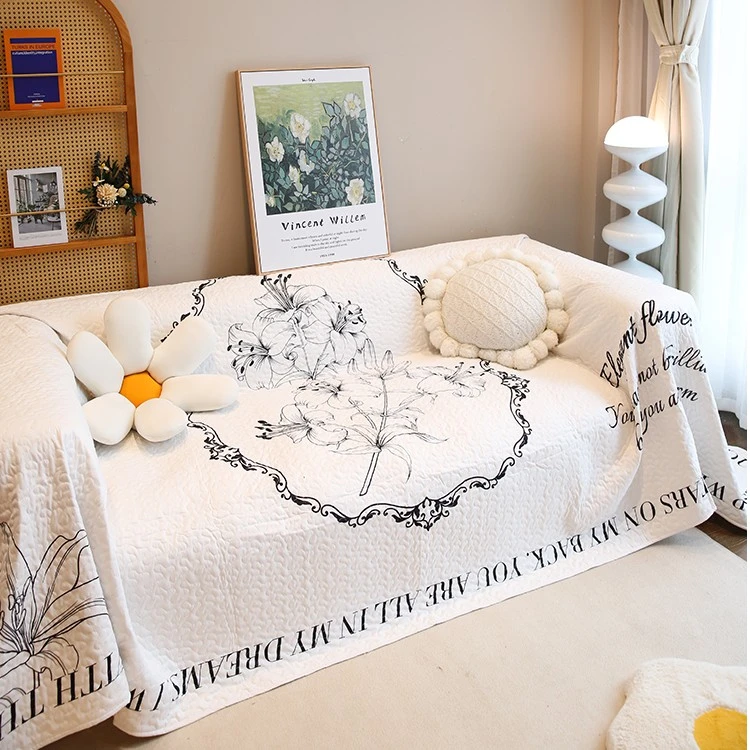 浮华之畔法式优雅防滑沙发盖巾高级感全盖沙发垫套罩防滑四季通用
