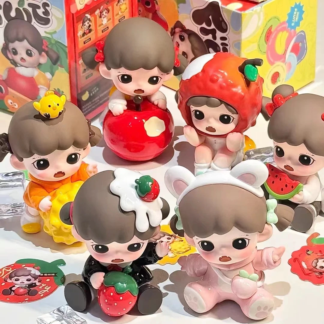 我爱吃果果mini系列盲盒潮玩礼物确认款明盒