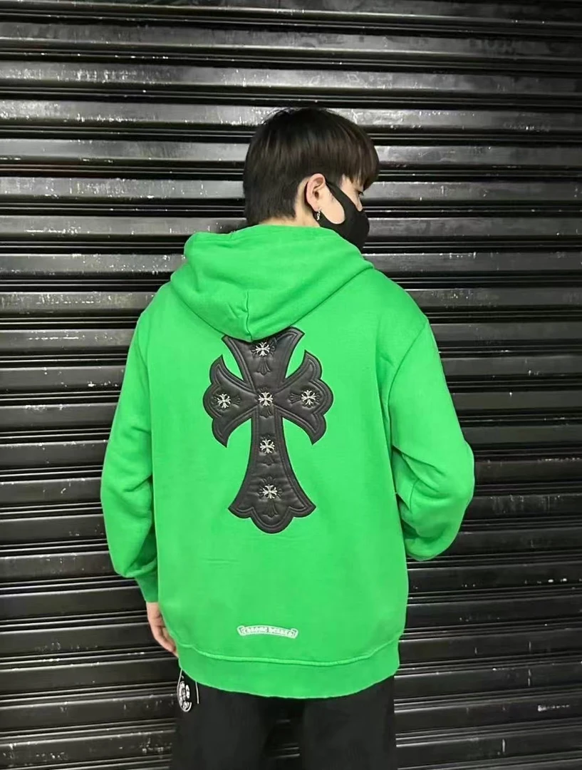 【89662】马蹄花拉链连帽卫衣男女同款