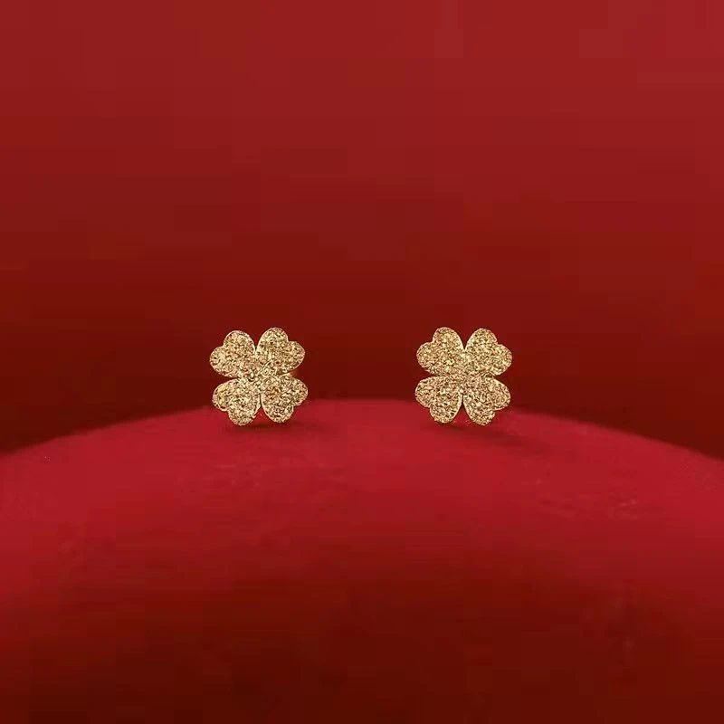 钛钢耳饰 【不掉色】韩国新款螺丝耳骨钉耳饰女精致耳钉钛钢不个性