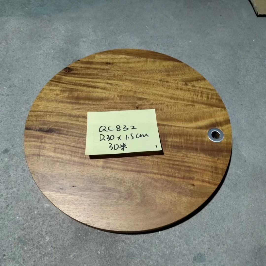 QC832圆形菜板带挂孔D.30x1.5cm（微瑕疵）