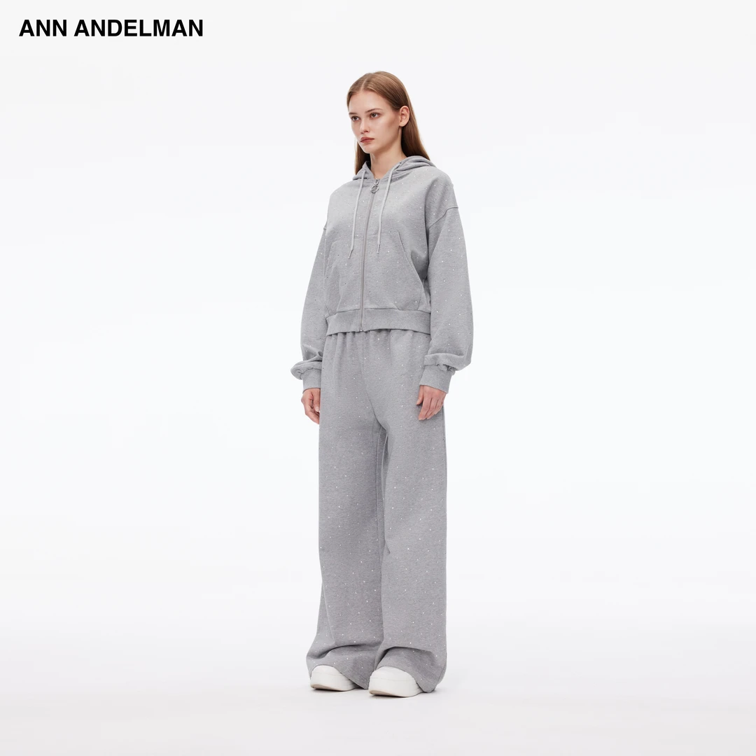 ANN ANDELMAN 25秋冬 新款满天星水钻运动套装