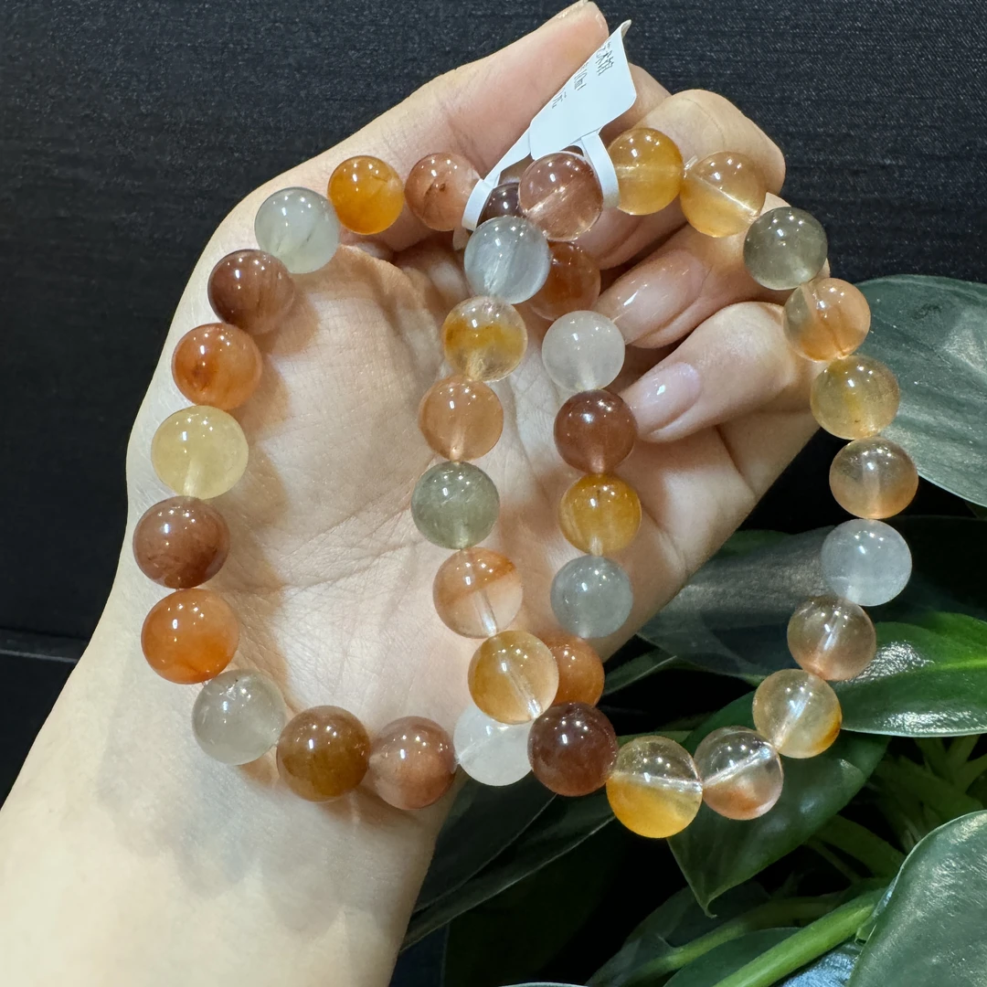 晶匠天然彩兔毛手串10m+多样发一 双节