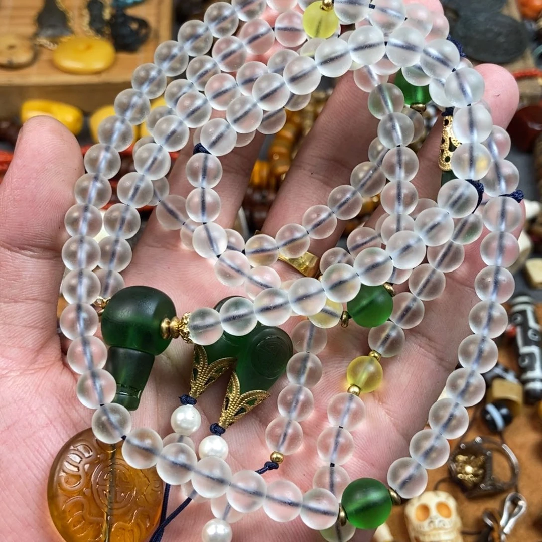 【闪购商品】星月菩提手串琉璃手工艺品藏传配饰原生态