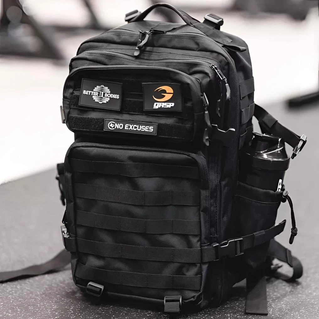 GASP健身房休闲背包户外专业男运动战术大容量徒步爬山旅行双肩包