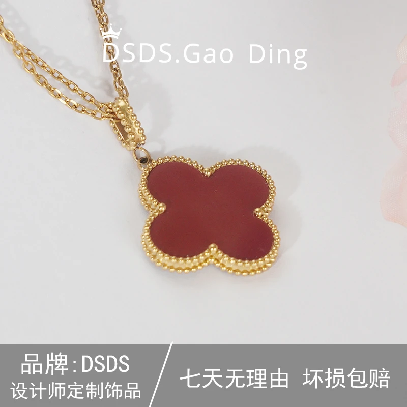 DSDS 日寸尚饰品【S1】气质好搭大花毛衣链项链