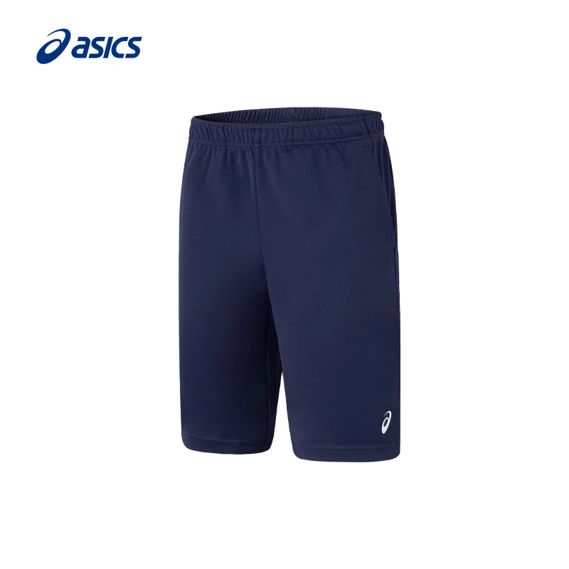ASICS/亚瑟士新款男式运动裤男子跑步舒适松紧抽绳9英寸运动短裤