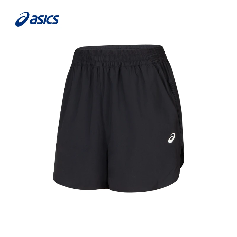 ASICS亚瑟士/夏季新款女子运动裤女式梭织松紧抽绳夜光跑步短裤