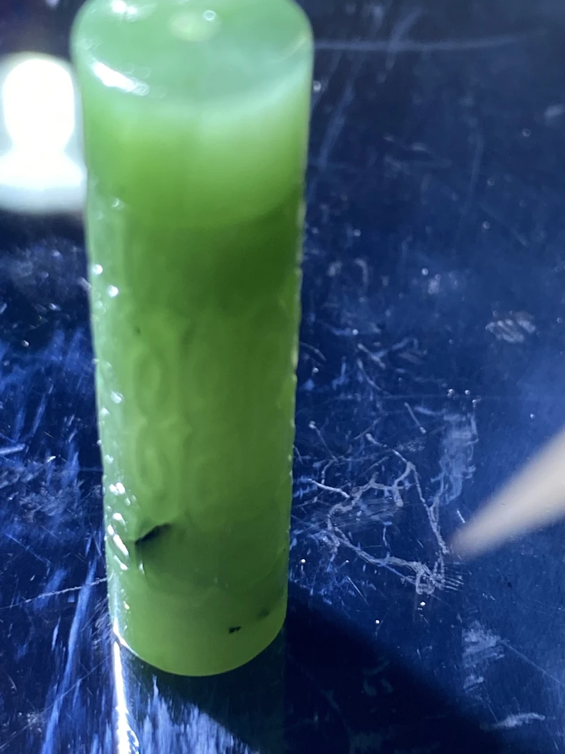 碧玉勒子 纯手工