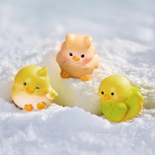 微景观创意可爱多彩小鸟鹦鹉公仔园艺装饰品配件汽车载桌面小摆件