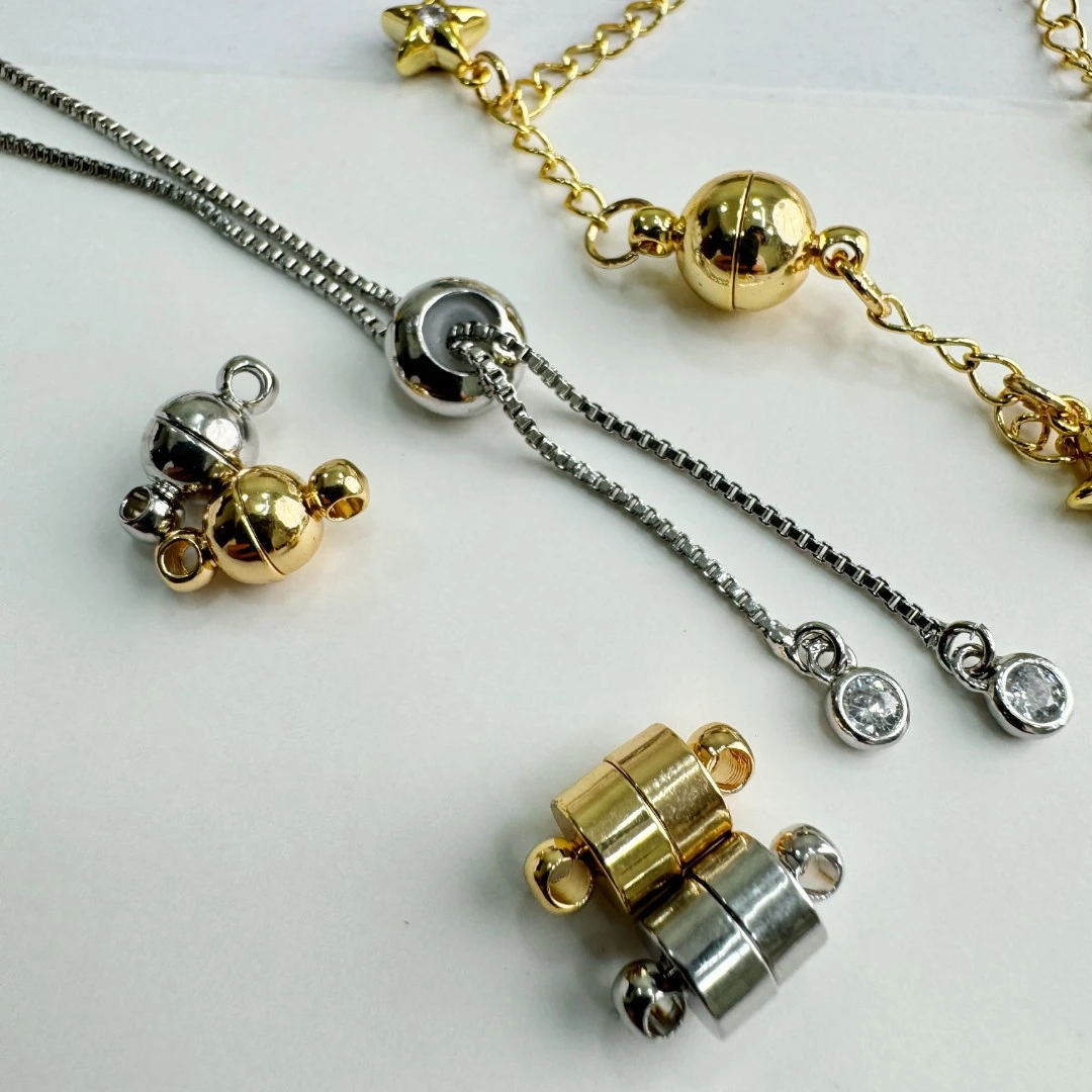 DIY首饰配件 龙虾扣 抽拉链 磁吸扣系列